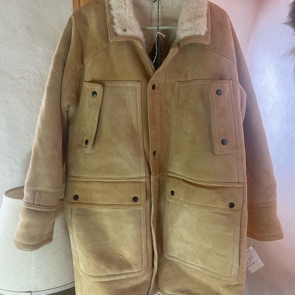 VTG Willis & Geiger 100% Shearling Coat